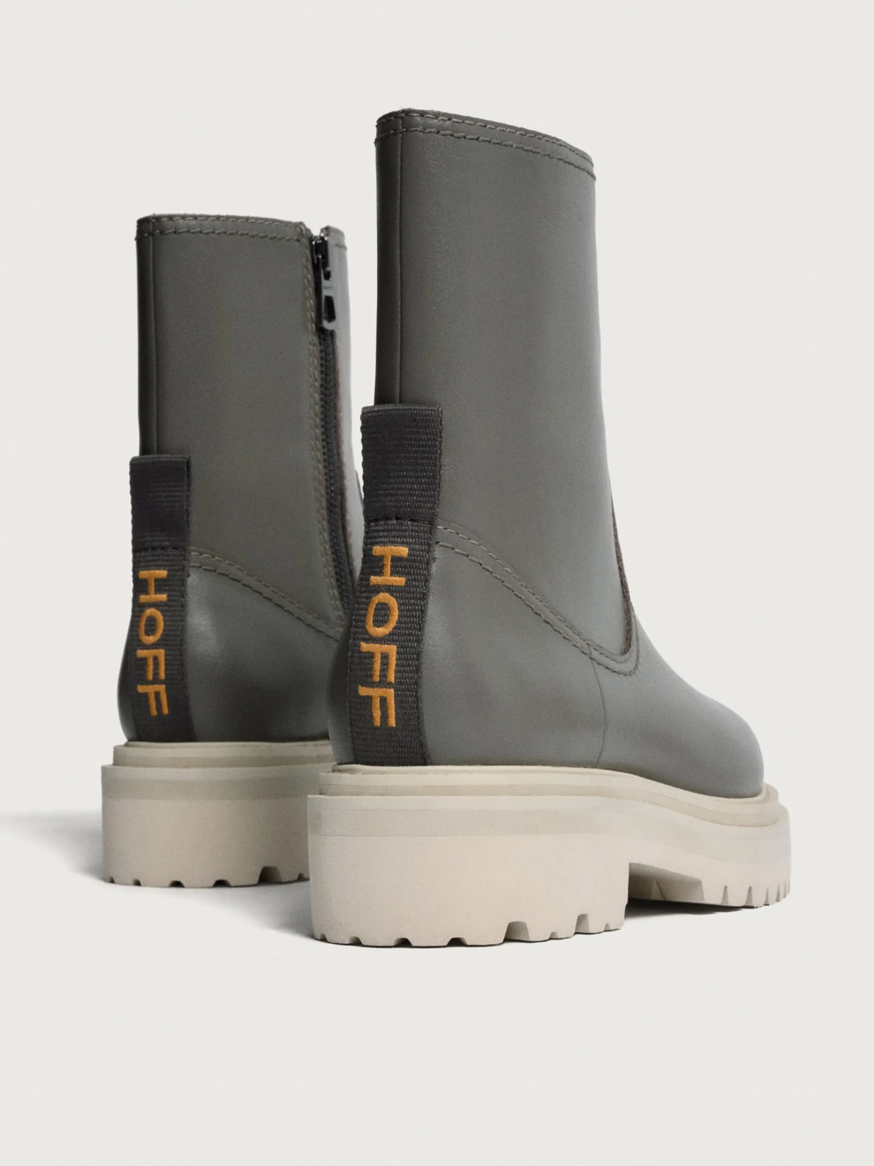 BOTA PIEL OFFICE GRIS^HOFF Best