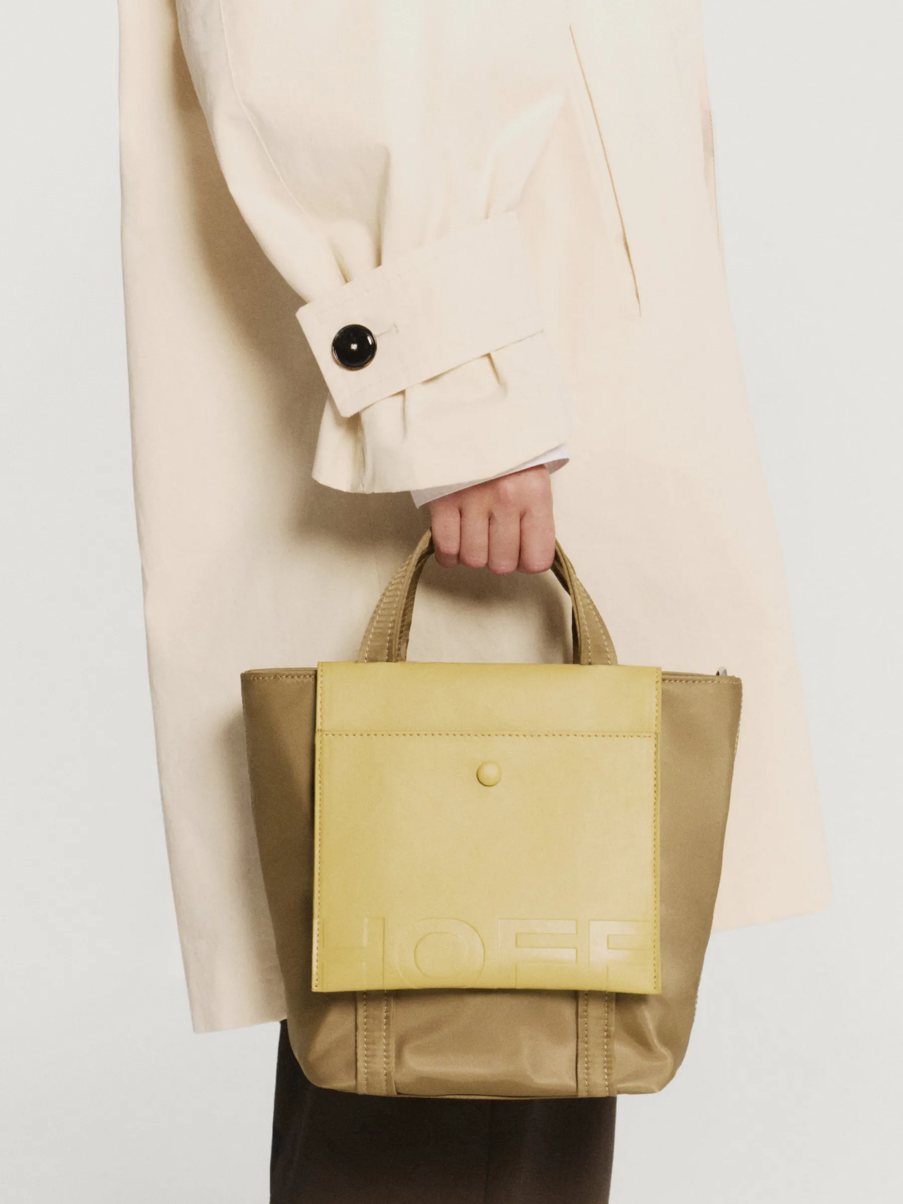 MINI SHOPPER NYLON DAILY CAQUI^HOFF Sale